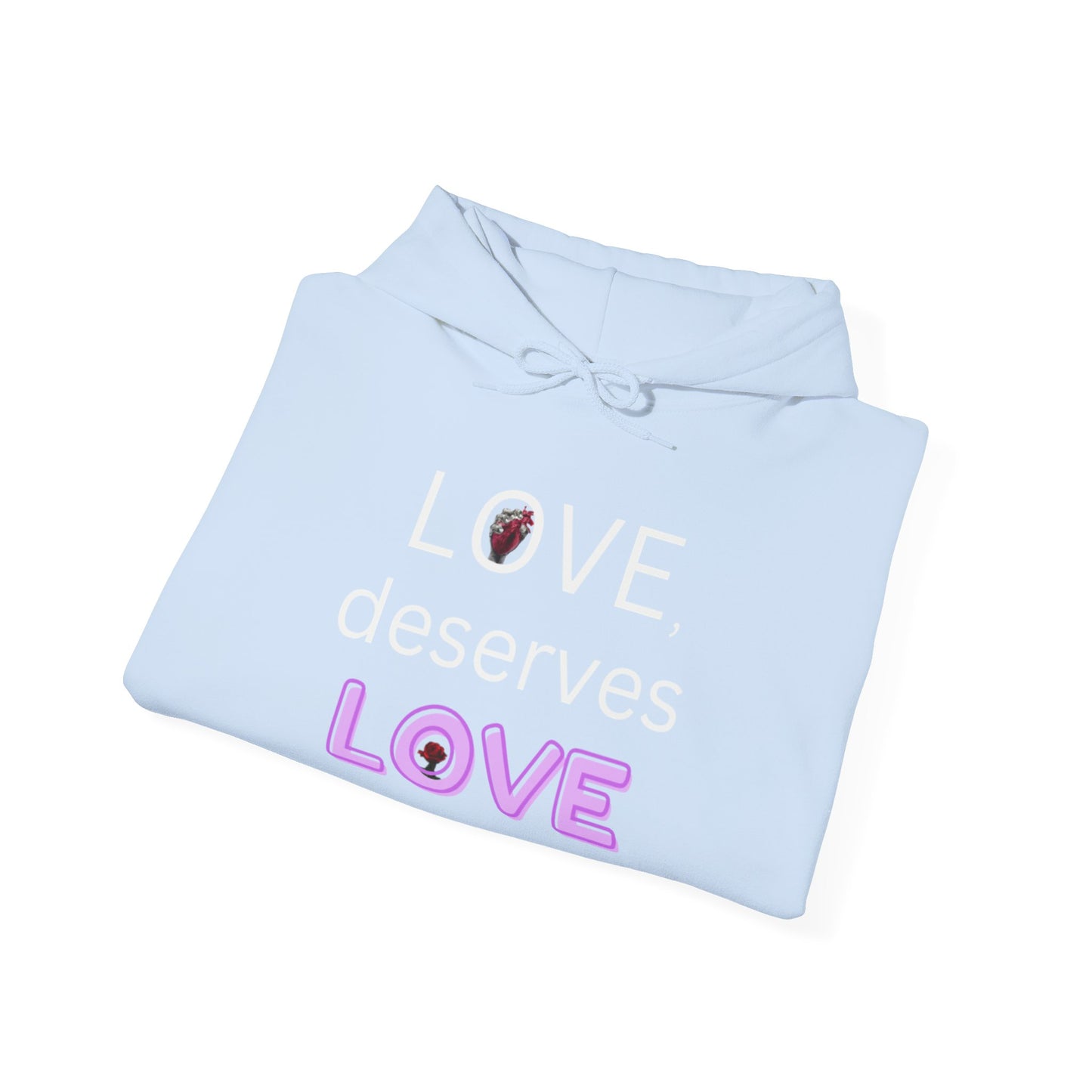Love to All Hoodie (White Letters)