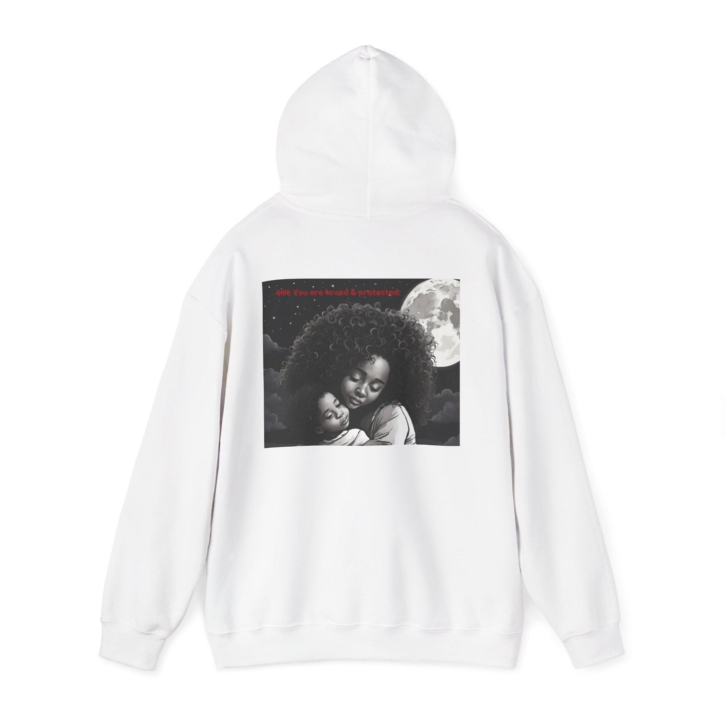 Love to All Hoodie (Black Letters)