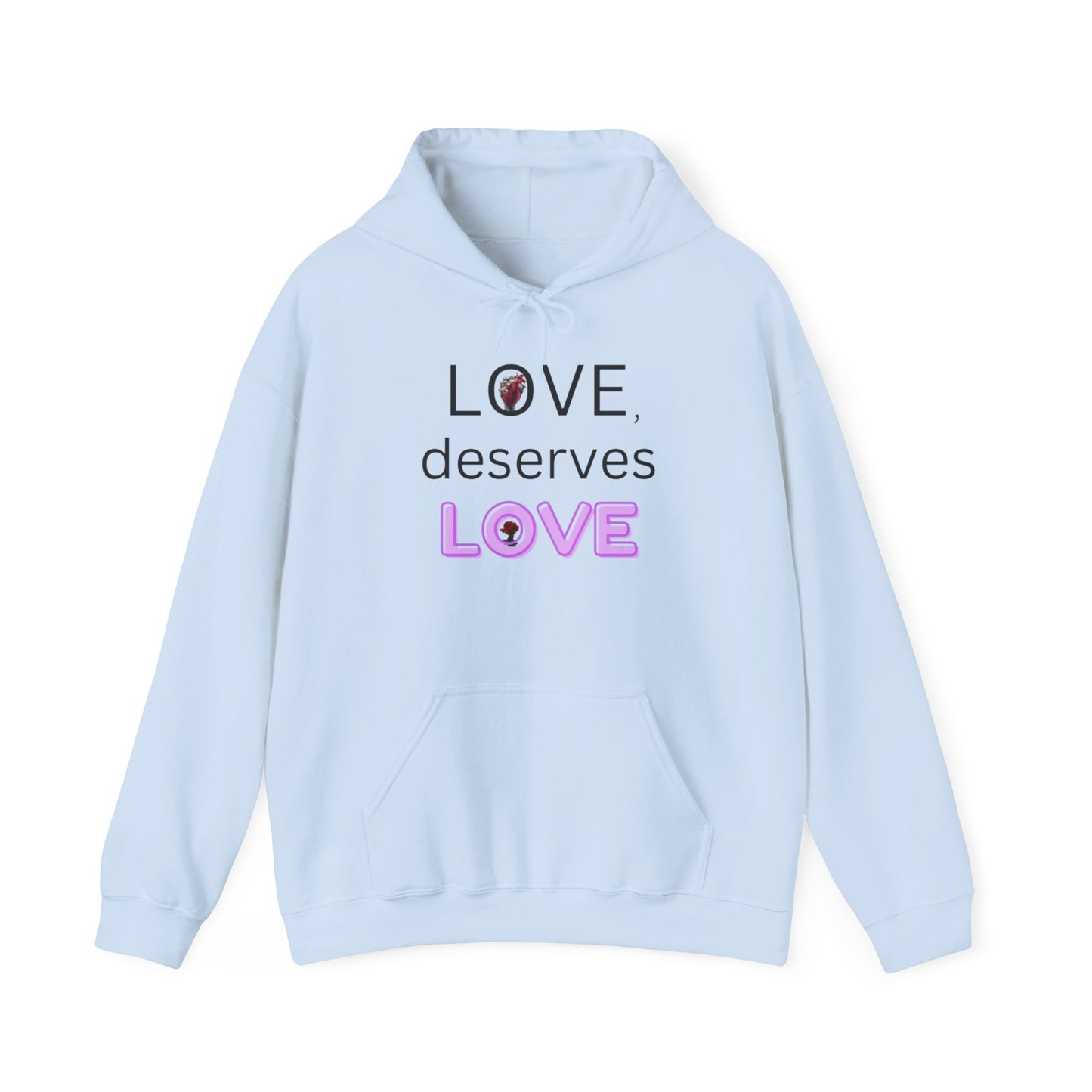 Love to All Hoodie (Black Letters)
