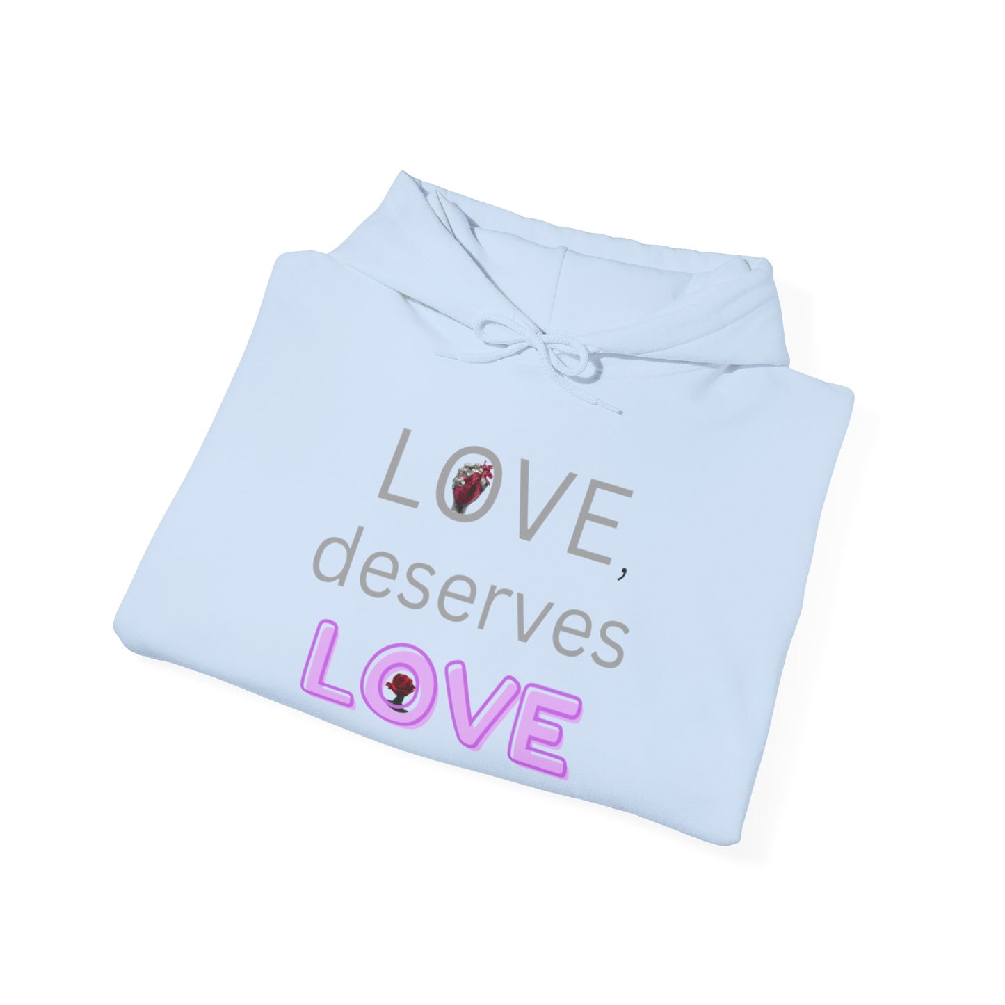 Love to All Hoodie (Gray Letters)